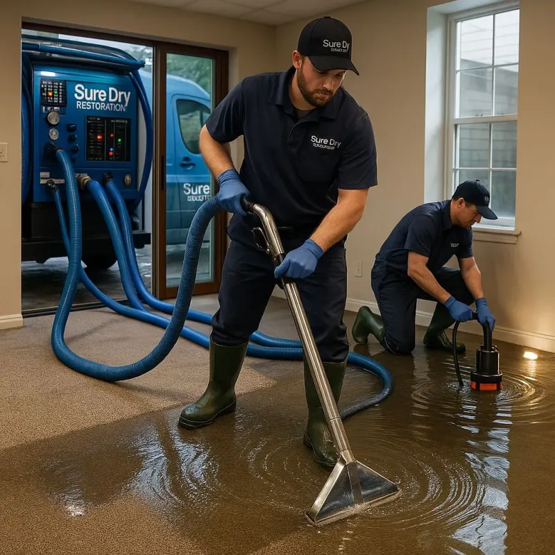 Water Extraction and Removal process in Holiday Shores, IL